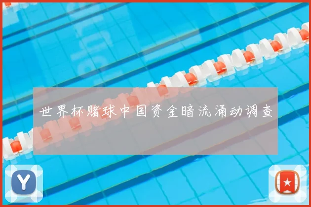 世界杯赌球中国资金暗流涌动调查